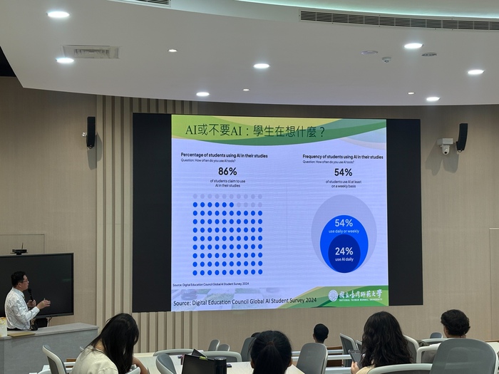 演講過程圖片