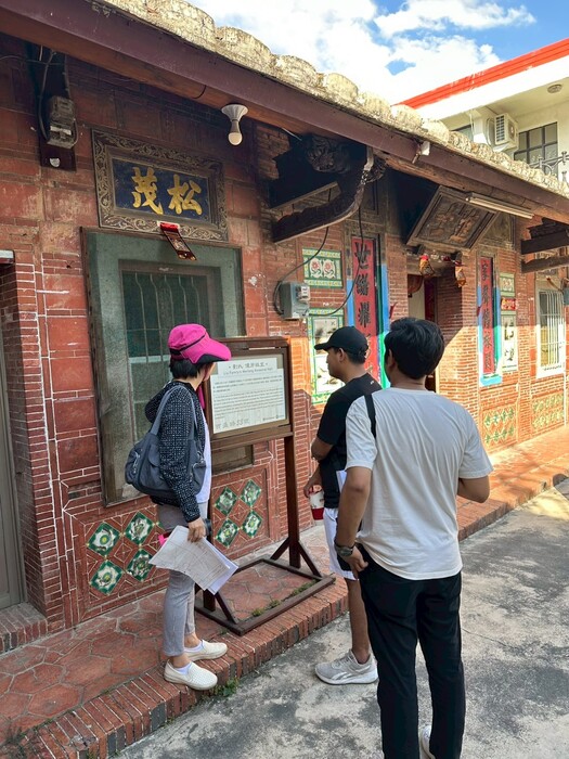 老師介紹五溝水客家建築圖片