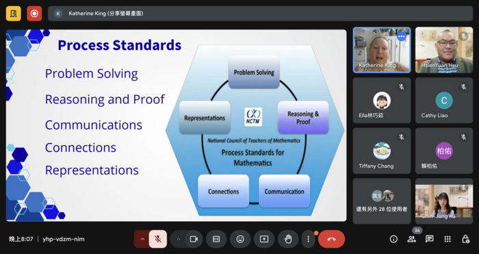 【線上講座】113-2 「STEM教師專業發展與STEM教育實踐」線上演講-STEM teacher development in Mathematics backgroundImage